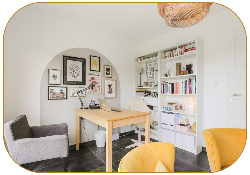 photo bureau vue arche